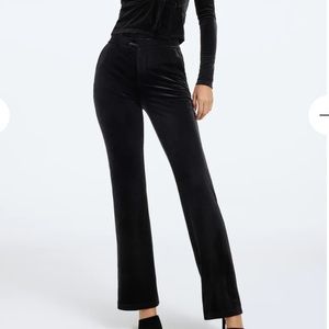Good American velvet trousers new nwt $129 size 4 XL